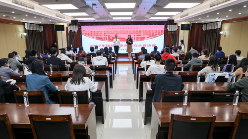 学校举办2022年辅导员素质能力大赛决赛